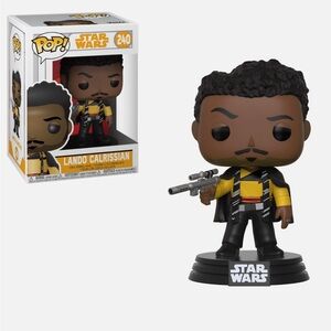 Funko Pop Lando Calrissian with Black and Yellow Outfit